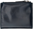 AMI Paris Navy Voulez-Vous Wallet