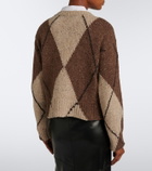 Altuzarra Parish argyle wool and alpaca blend sweater