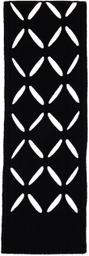 Stefan Cooke Black Slash Scarf