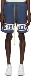 Rhude Blue 'Rhude Champions' Shorts