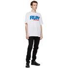 Dsquared2 White Run Slouch T-Shirt