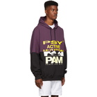 Perks and Mini Black and Purple Halfway Hoodie