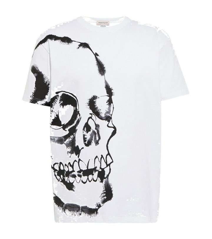 Photo: Alexander McQueen - Skull cotton jersey T-shirt