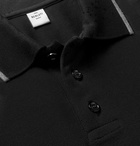 Berluti - Slim-Fit Contrast-Tipped Cotton-Piqué Polo Shirt - Black