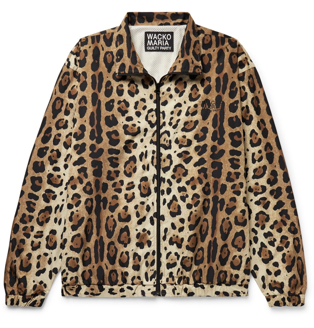 wacko maria LEOPARD LEATHER 50´S JACKET-