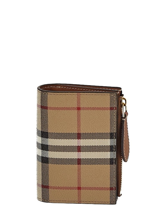 Photo: Burberry Check Small Bifold Wallet