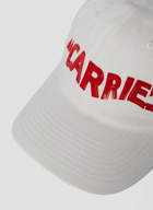 Carrie Baseball Cap in White