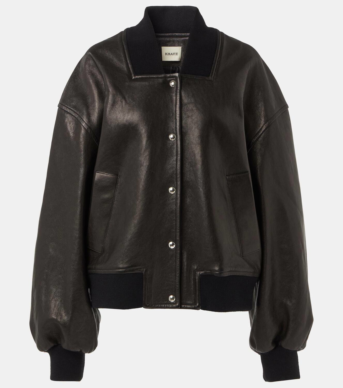 【送料&関税込】Khaite spence Jacket Khaite Spence leather bomber jacket Khaite