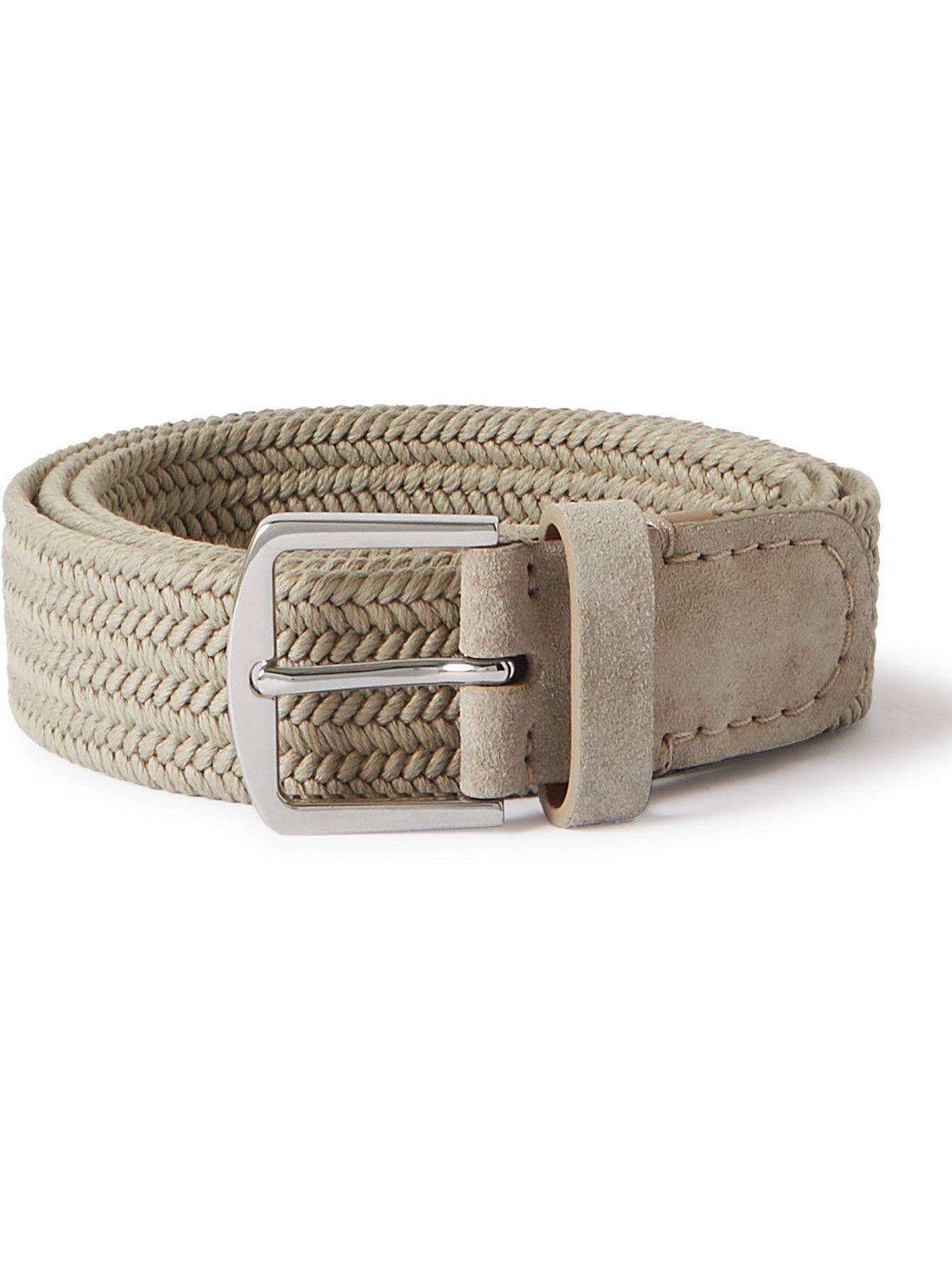 LORO PIANA 3.5cm Suede Belt for Men