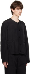 LEMAIRE Black Relaxed Jacket