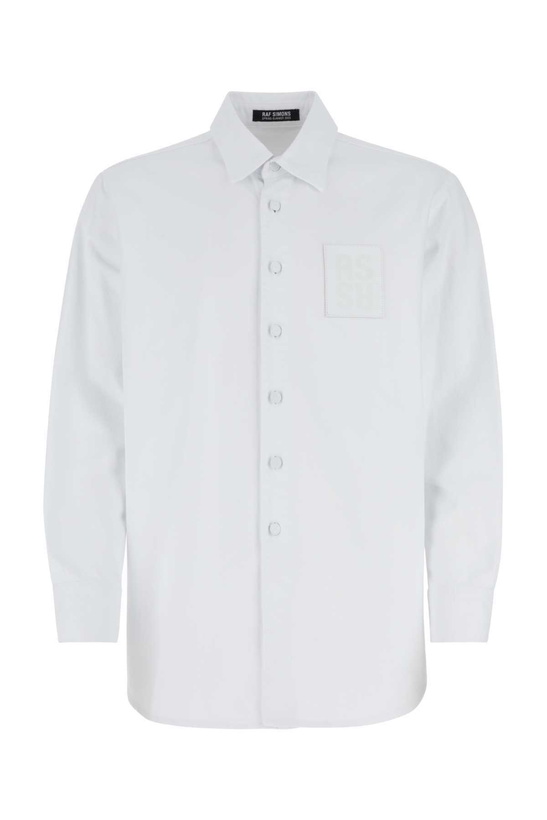 Photo: Raf Simons White Denim Shirt