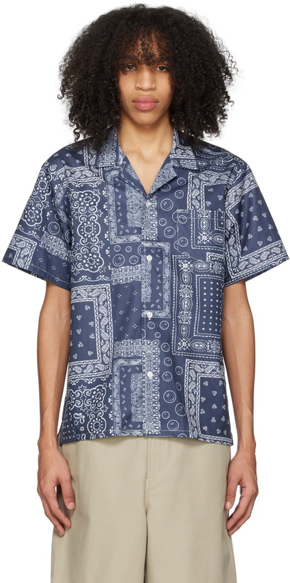 Photo: Bather Navy Bandana Shirt