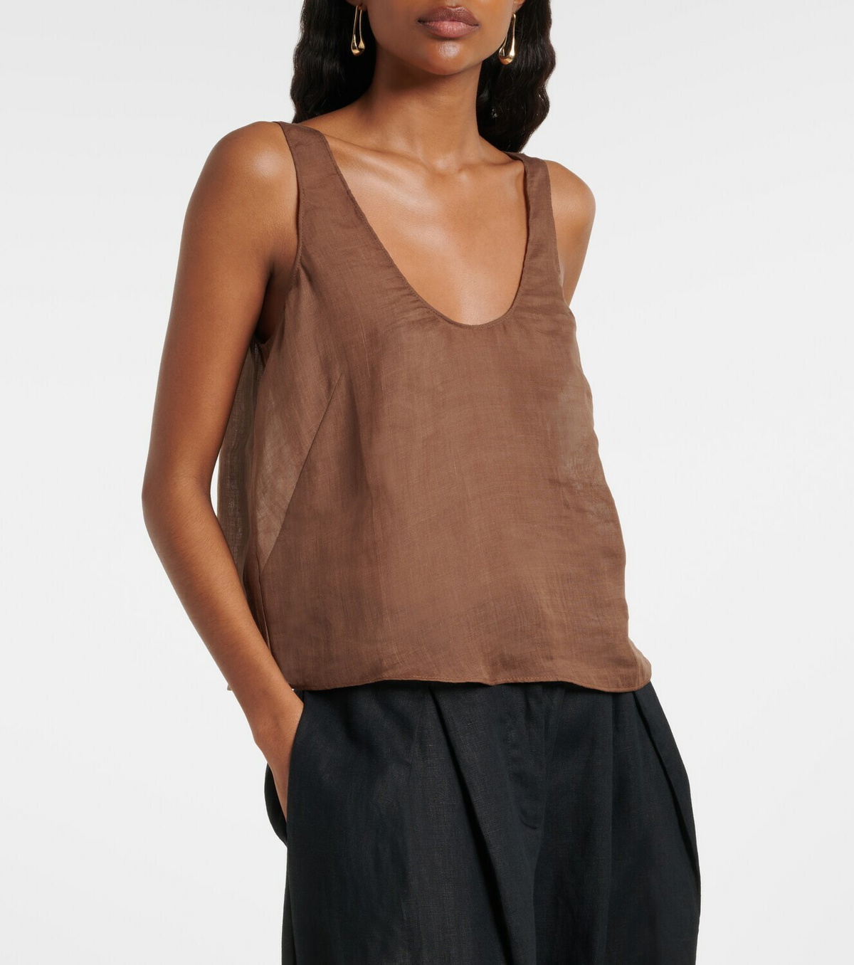 Leset Niko ramie tank top