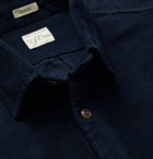 J.Crew - Stretch Cotton-Corduroy Overshirt - Blue