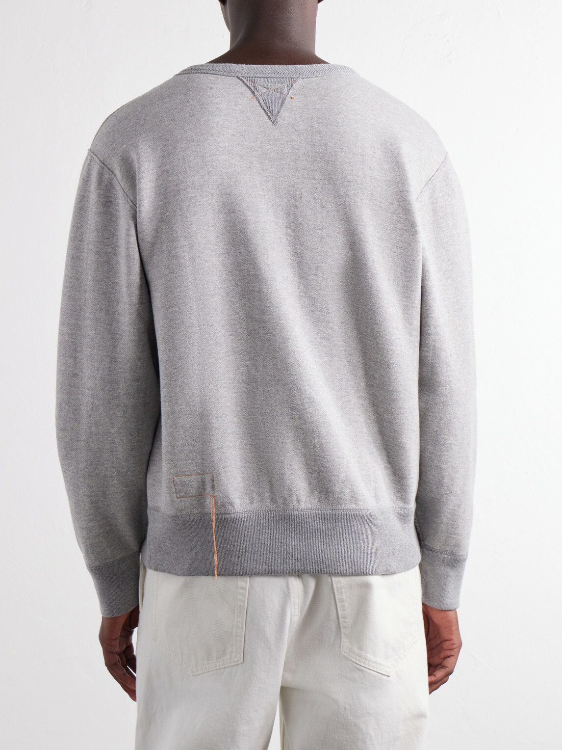 Fortela - Cotton-Jersey Sweatshirt - Gray