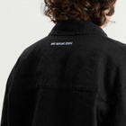 MKI Men's Linen Box Dress Shirt in Black