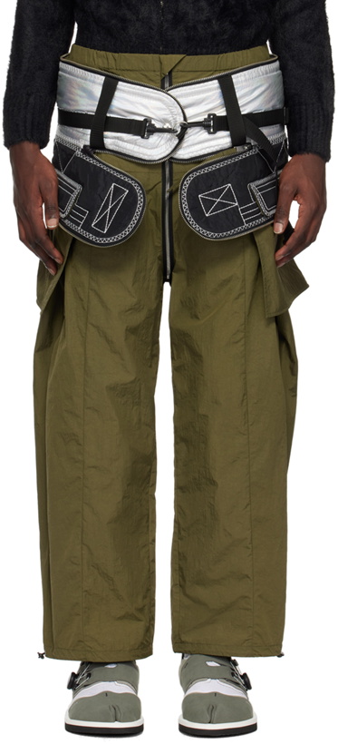 Photo: Craig Green SSENSE Exclusive Khaki Trousers
