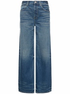 INTERIOR The Remy Cotton Denim Straight Jeans