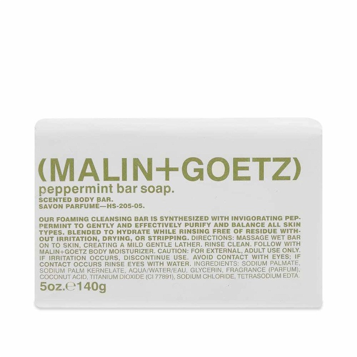 Photo: Malin + Goetz Peppermint Soap Bar in 140g