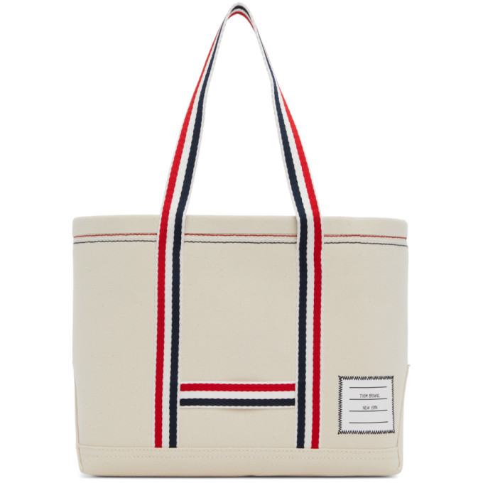 Photo: Thom Browne Off-White Small Tool Tote