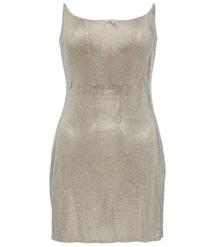 Photo: Giuseppe di Morabito Embellished bustier minidress