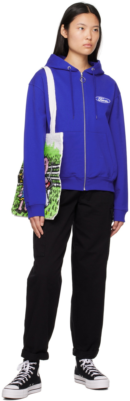 Sky High Farm Workwear Blue Quil Lemons Farm Hoodie
