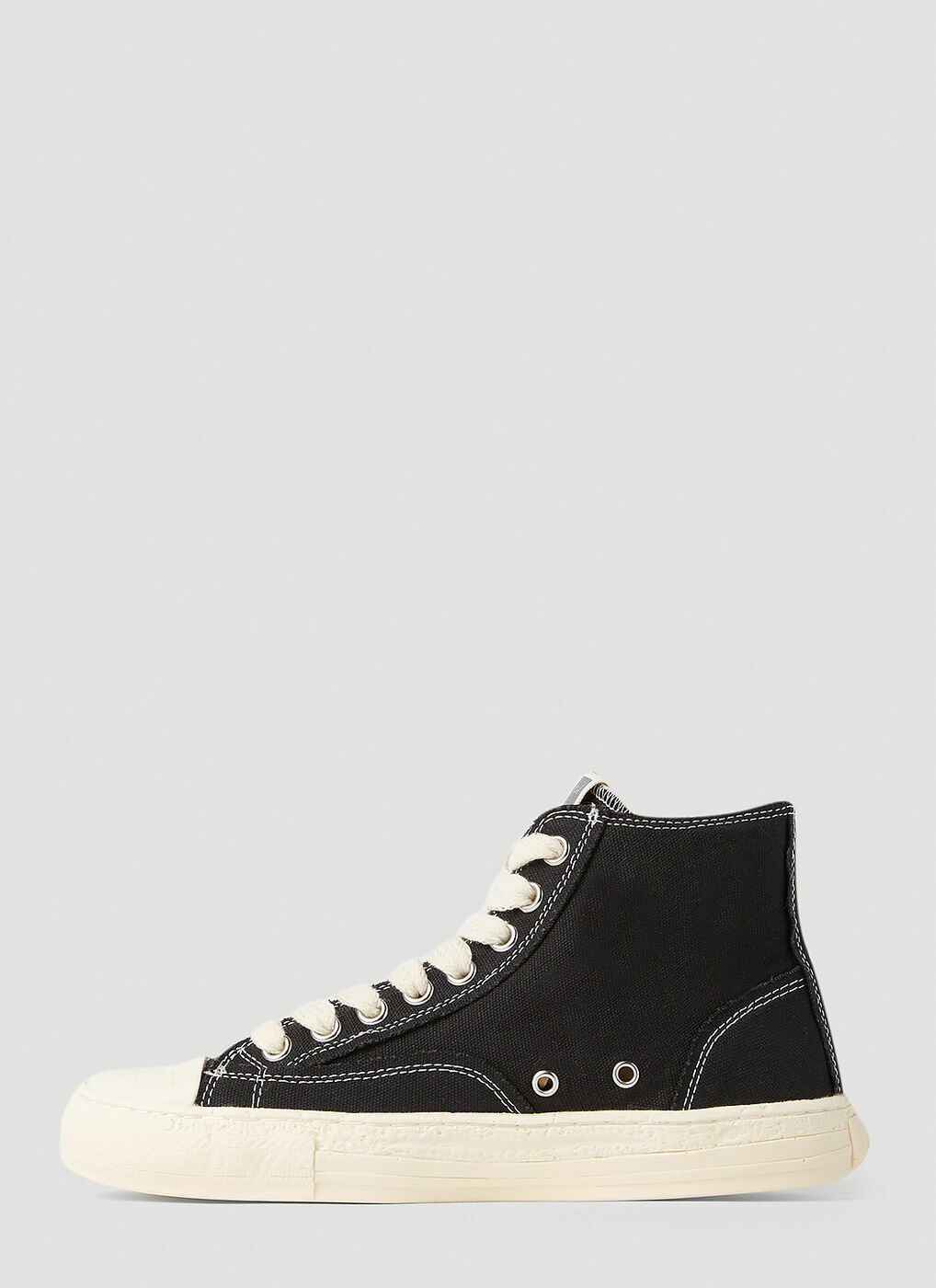 Maison Mihara Yasuhiro - High Top Sneakers in Black Maison MIHARA 