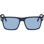 TOM FORD Navy Calder Sunglasses