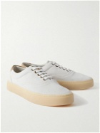 Brunello Cucinelli - Suede Sneakers - White