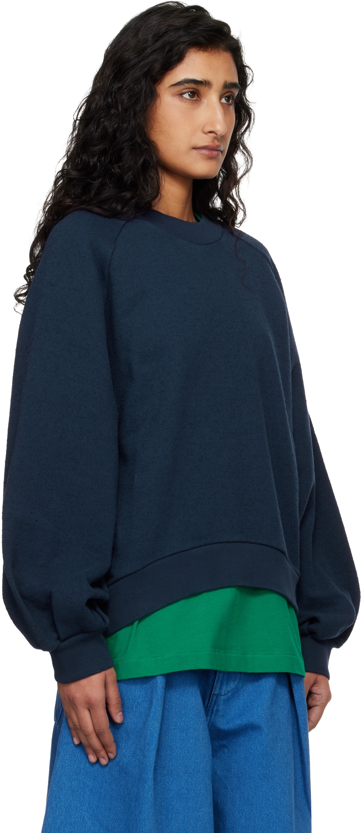 YMC Navy Bellow Sweatshirt