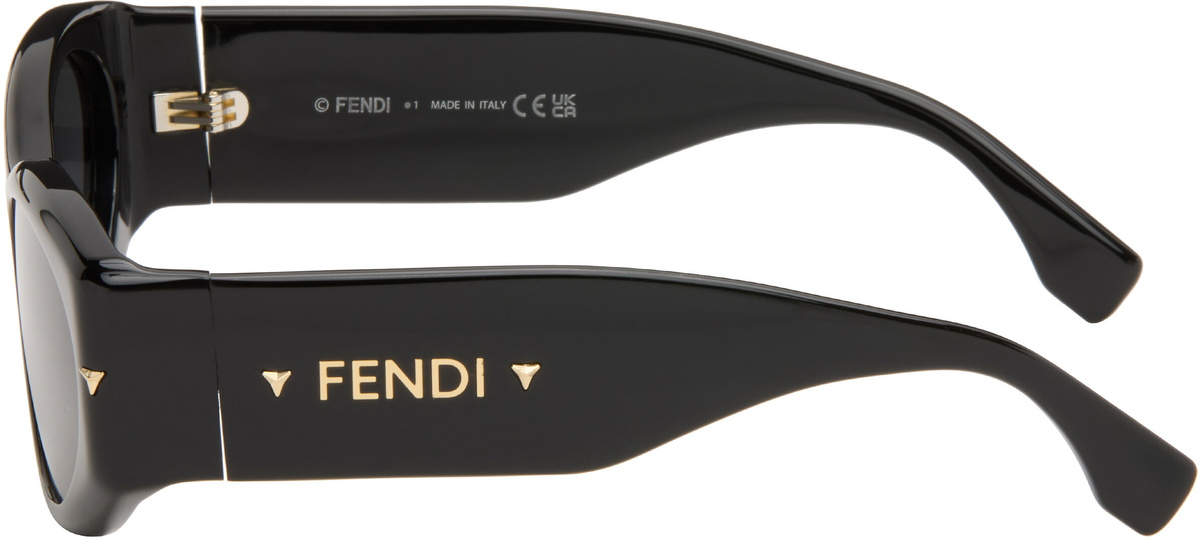 Fendi Black 'Fendi Screen' Sunglasses
