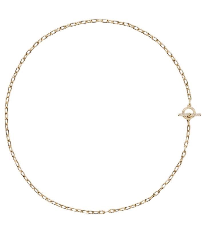 Photo: David Yurman DY Madison® 18kt gold chain necklace with diamonds