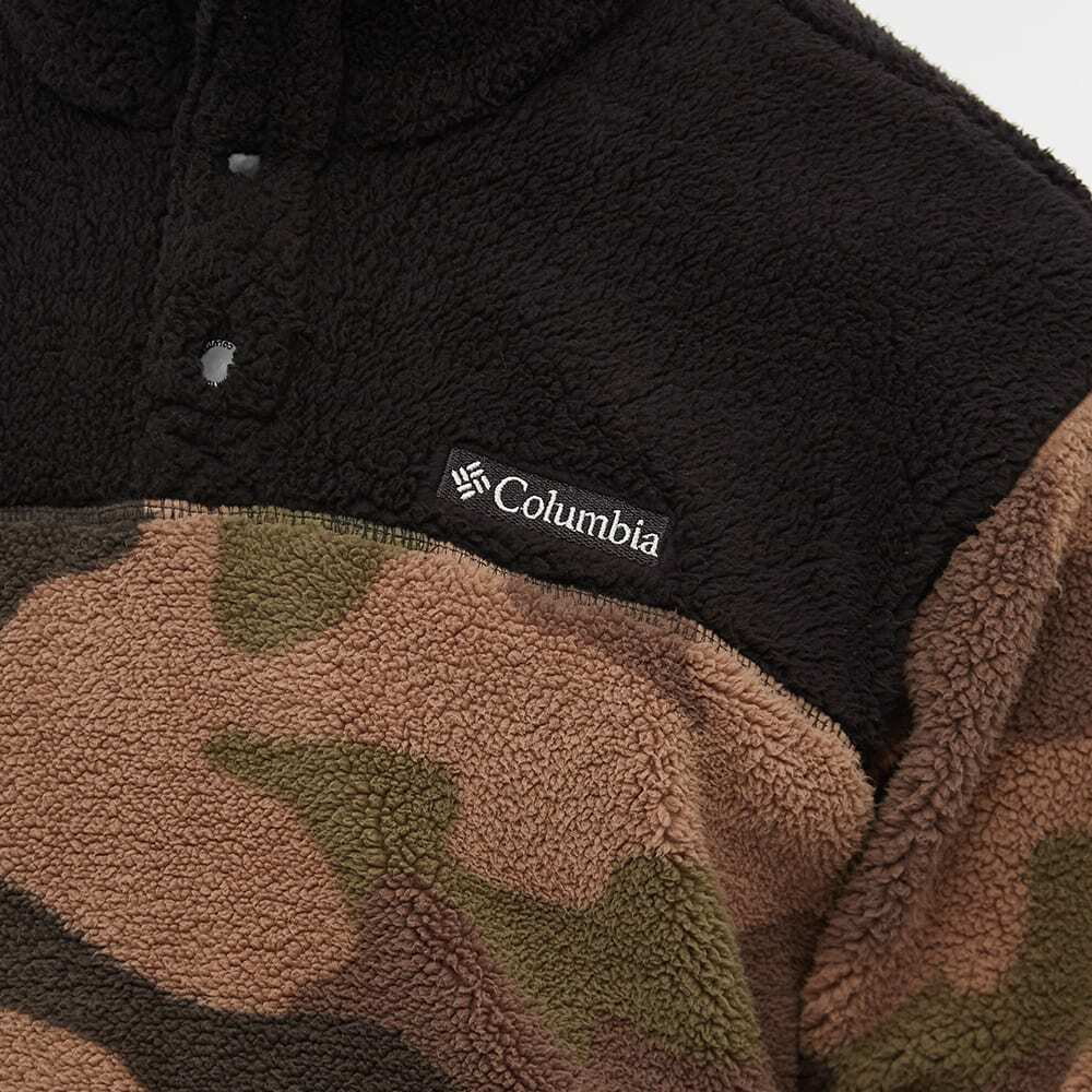 Columbia Men's Back Bowl™ Zip Through Fleece in Black/Dark Stone Columbia