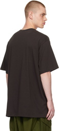 Yohji Yamamoto Gray Crewneck T-Shirt