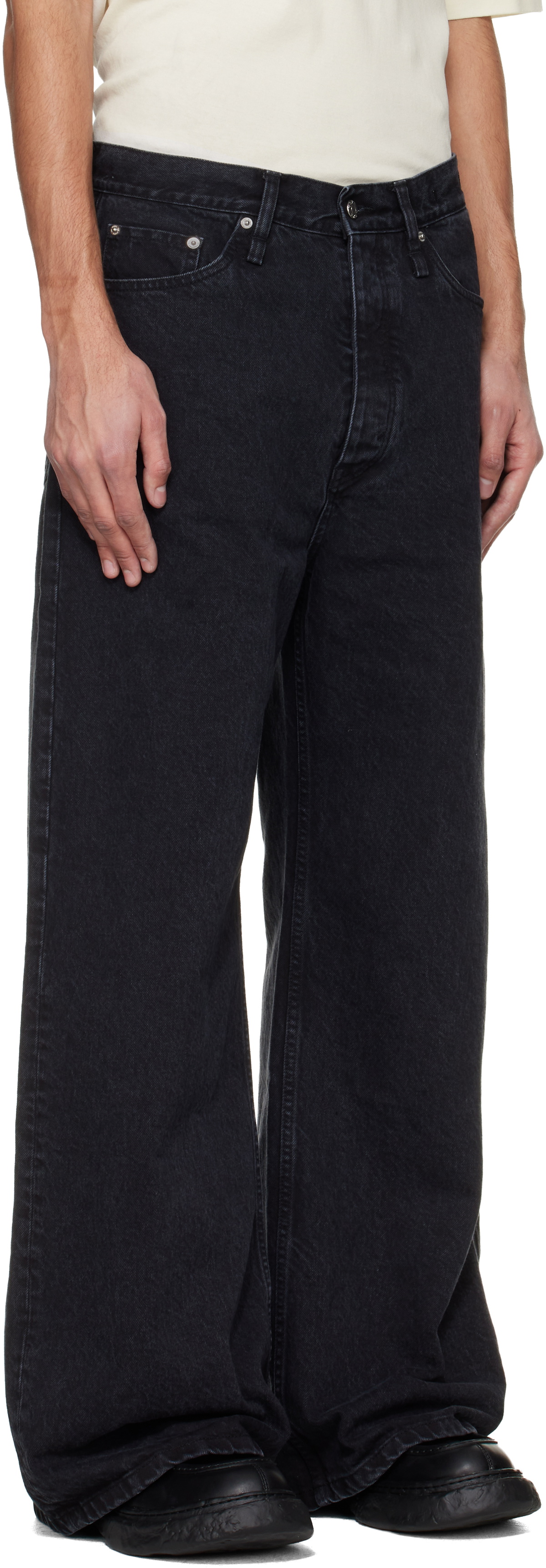 HOPE Black Skid Jeans
