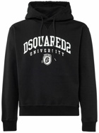 DSQUARED2 - University Logo Cotton Jersey Hoodie
