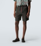 Dries Van Noten Striped shorts