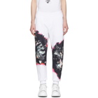 Alexander McQueen White Jogger Lounge Pants