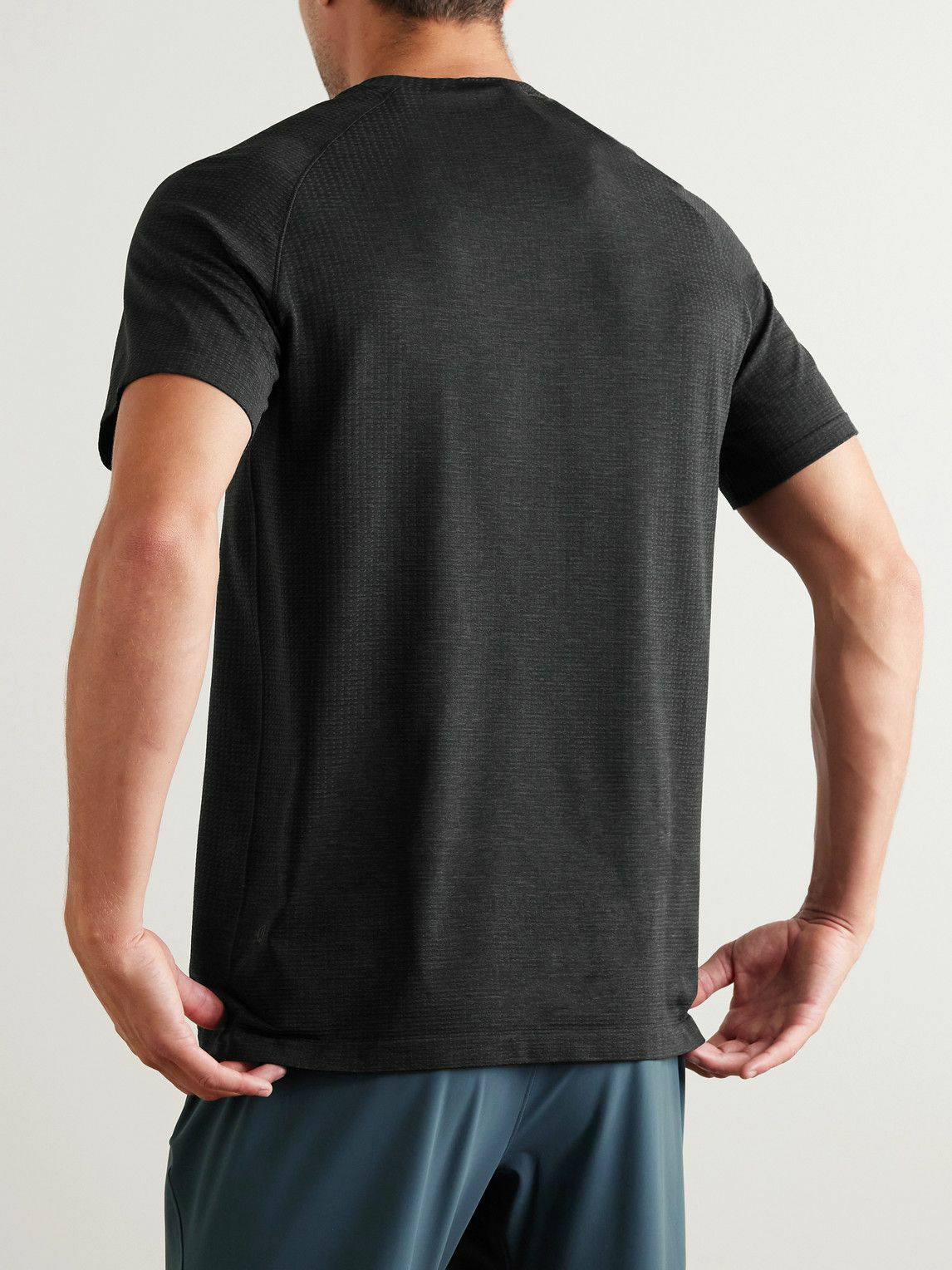 Lululemon - Metal Vent Tech Stretch-Jersey T-Shirt - Gray Lululemon