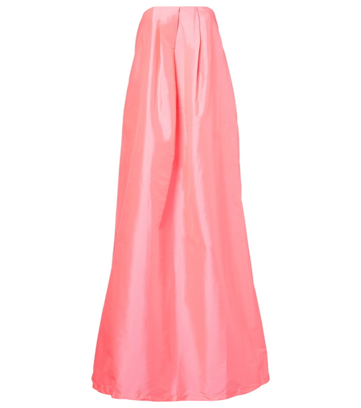 Photo: Adriana Degreas Pleated satin gown