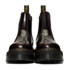 Dr. Martens Burgundy 2976 Quad Chelsea Boots