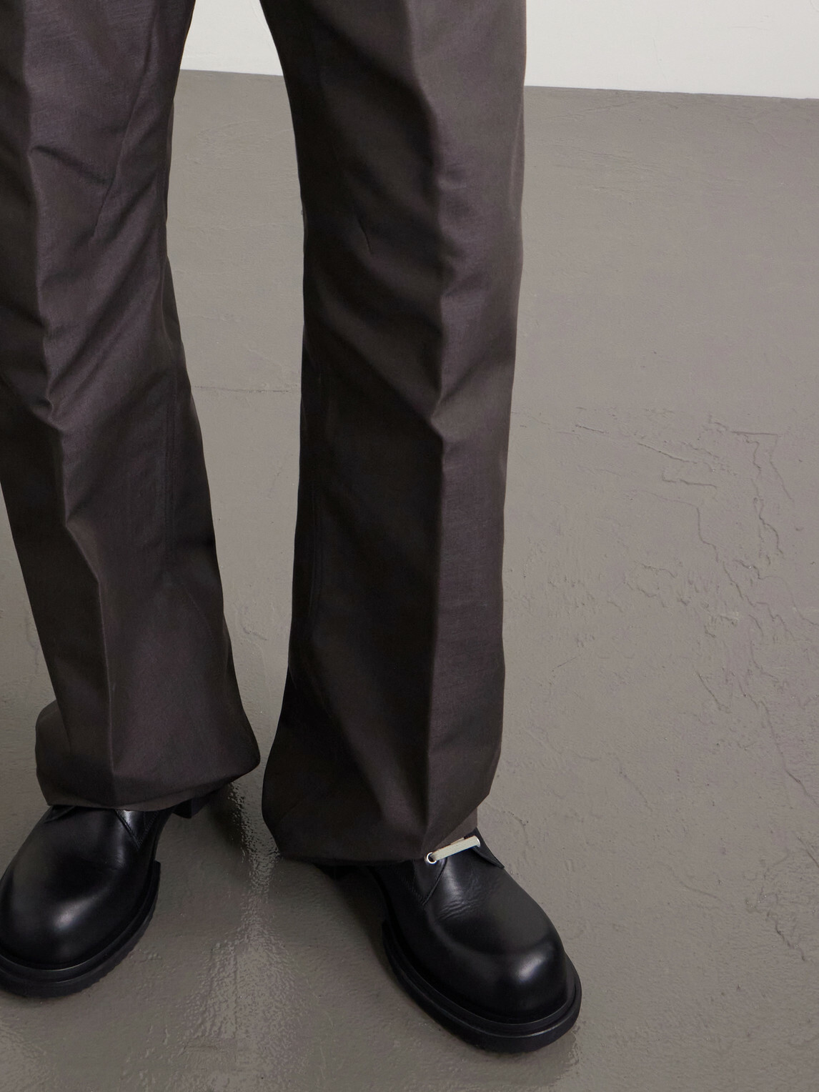 Rick Owens - Geth Straight-Leg Organic Cotton-Blend Canvas Trousers - Brown