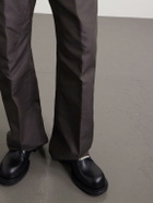 Rick Owens - Geth Straight-Leg Organic Cotton-Blend Canvas Trousers - Brown