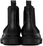 Studio Nicholson Black Kick Chelsea Boots