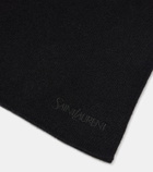 Saint Laurent Logo cashmere beanie