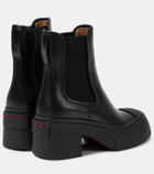 Marni Pablo leather platform ankle boots