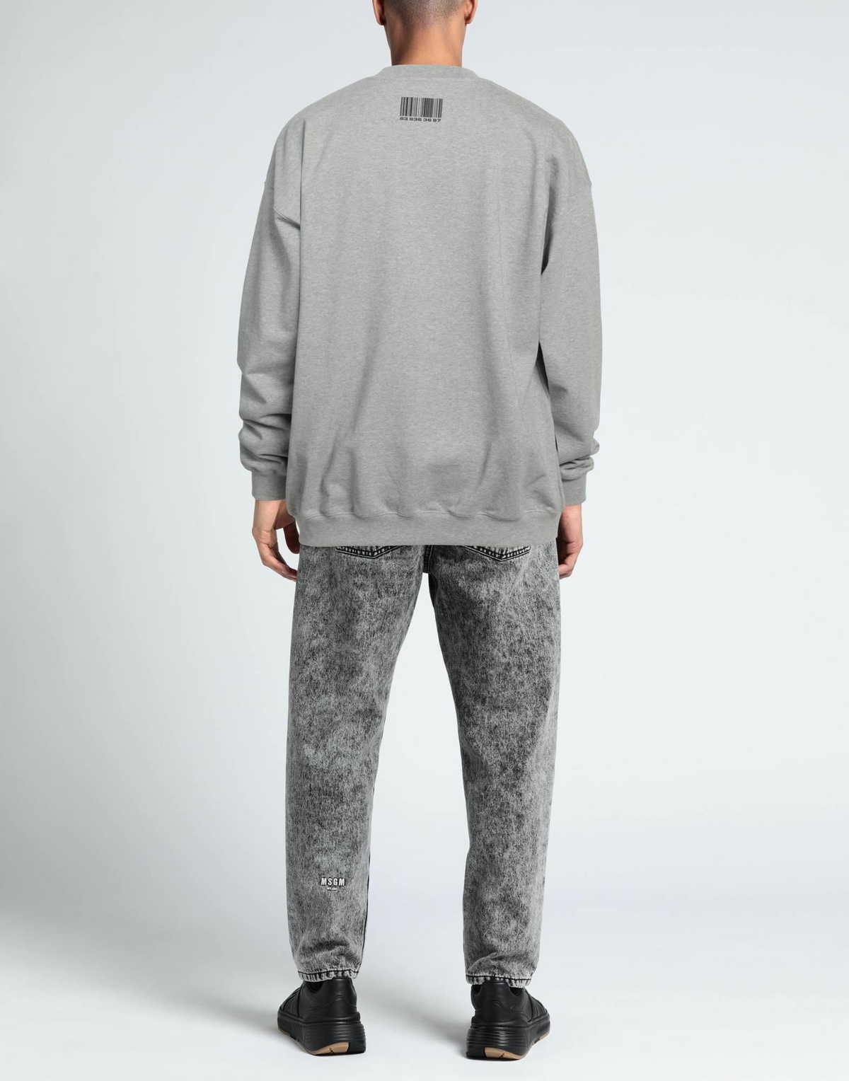 Vtmnts Mens Sweatshirt in Grey