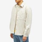 Jacquemus Men's Baker Quilted Overshirt in Light Beige