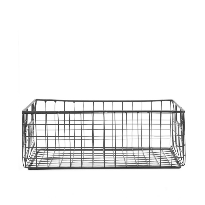 Photo: Puebco Wire Storage Basket - Medium in Steel 