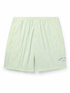 Stone Island - Marina Straight-Leg Mid-Length Logo-Print Swim Shorts - Green